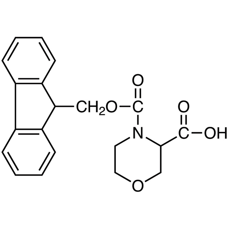 4-[(9H-Fluoren-9-ylmethoxy)carbonyl]morpholine-3-carboxylic Acid&gt;97.0%(HPLC)200mg