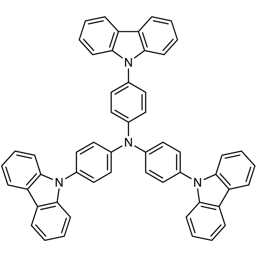 4,4&#39;,4&#39;&#39;-Tri-9-carbazolyltriphenylamine (purified by sublimation)&gt;99.0%(HPLC)(N)200mg