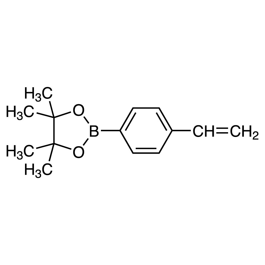 4,4,5,5-Tetramethyl-2-(4-vinylphenyl)-1,3,2-dioxaborolane>95.0%(GC)(T)5g