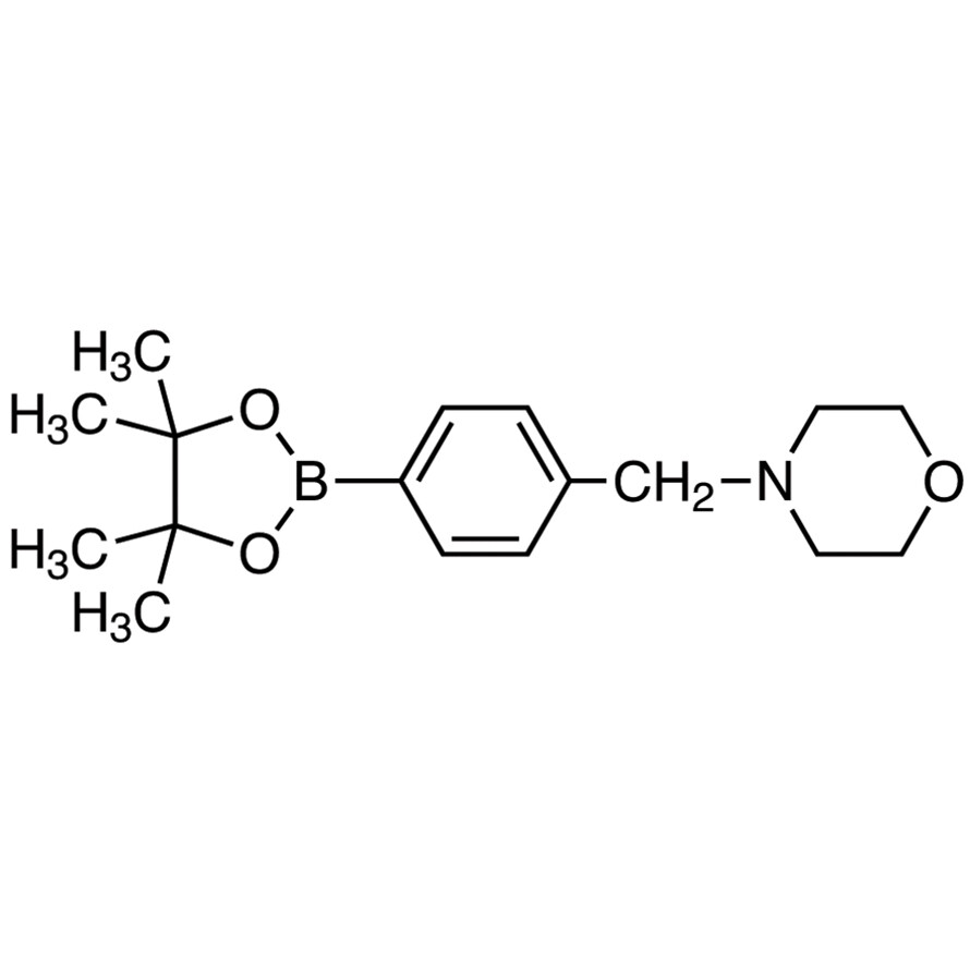 4-[4-(4,4,5,5-Tetramethyl-1,3,2-dioxaborolan-2-yl)benzyl]morpholine&gt;98.0%(GC)(T)5g