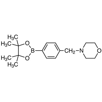 4-[4-(4,4,5,5-Tetramethyl-1,3,2-dioxaborolan-2-yl)benzyl]morpholine&gt;98.0%(GC)(T)5g