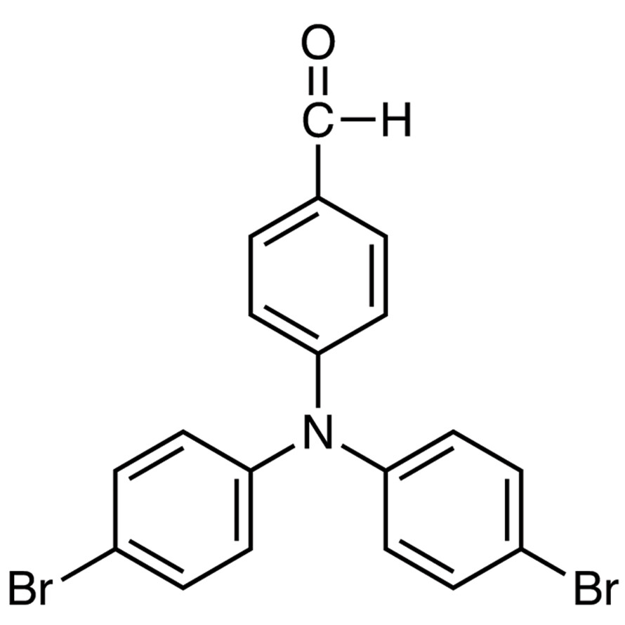 4-[N,N-Bis(4-bromophenyl)amino]benzaldehyde&gt;98.0%(N)200mg