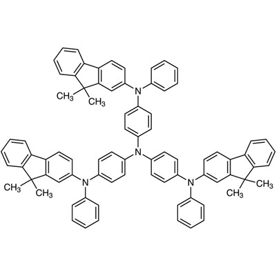 4,4&#39;,4&#39;&#39;-Tris[9,9-dimethylfluoren-2-yl(phenyl)amino]triphenylamine&gt;98.0%(HPLC)200mg
