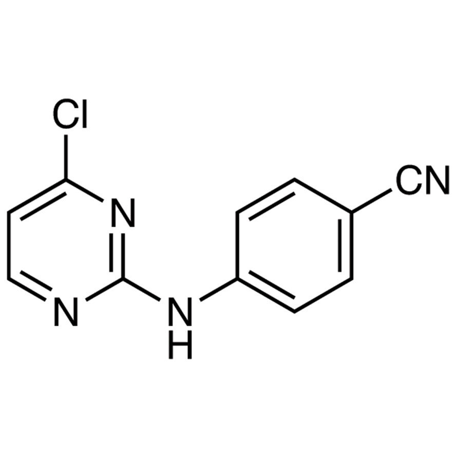 4-[(4-Chloro-2-pyrimidinyl)amino]benzonitrile>98.0%(N)1g