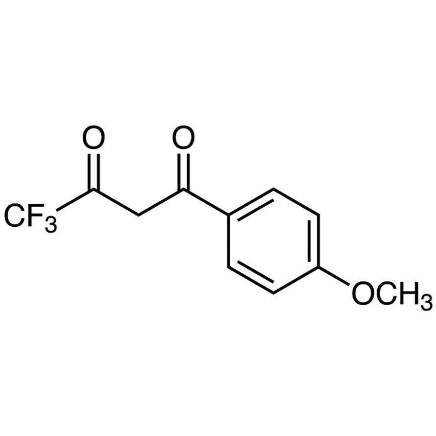 4,4,4-Trifluoro-1-(4-methoxyphenyl)-1,3-butanedione&gt;98.0%(GC)1g