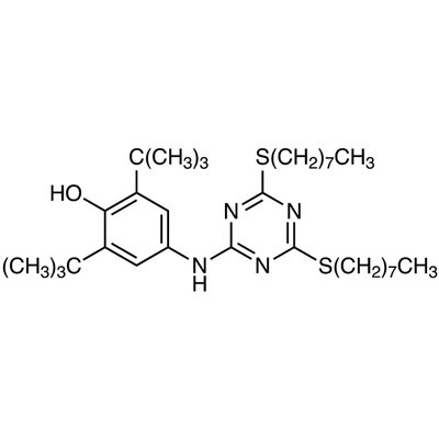 4-[[4,6-Bis(n-octylthio)-1,3,5-triazin-2-yl]amino]-2,6-di-tert-butylphenol&gt;98.0%(HPLC)(N)5g