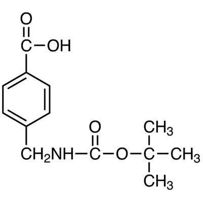 4-[(tert-Butoxycarbonylamino)methyl]benzoic Acid&gt;98.0%(HPLC)(T)5g