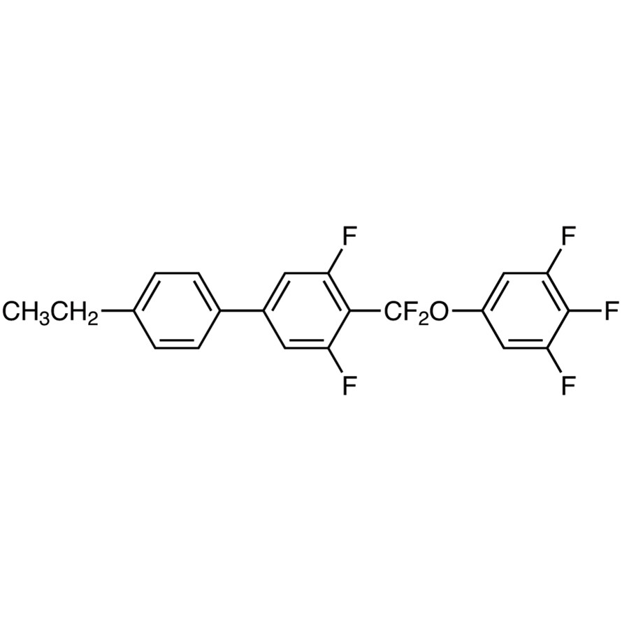 4-[Difluoro(3,4,5-trifluorophenoxy)methyl]-4&#39;-ethyl-3,5-difluorobiphenyl&gt;98.0%(GC)5g