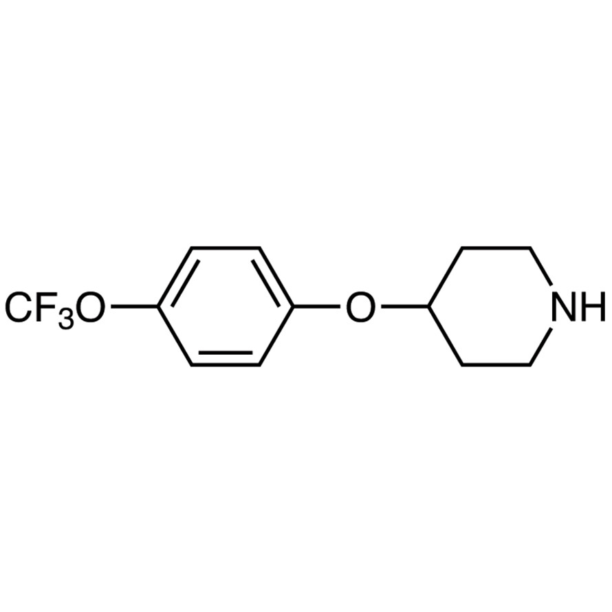 4-[4-(Trifluoromethoxy)phenoxy]piperidine&gt;97.0%(GC)(T)5g