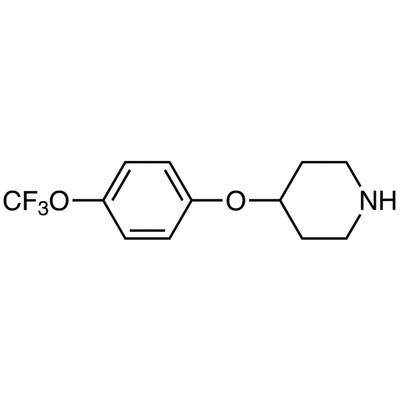 4-[4-(Trifluoromethoxy)phenoxy]piperidine&gt;97.0%(GC)(T)5g