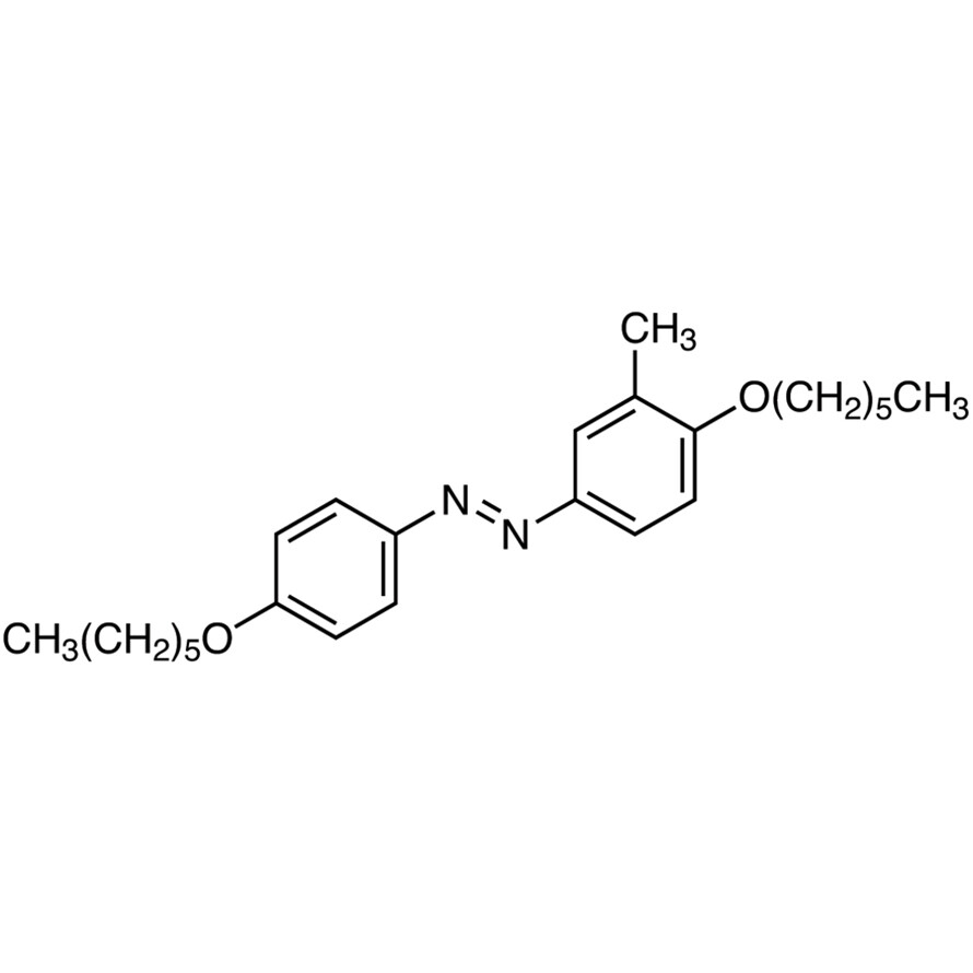 4,4&#39;-Bis(hexyloxy)-3-methylazobenzene&gt;95.0%(HPLC)500mg