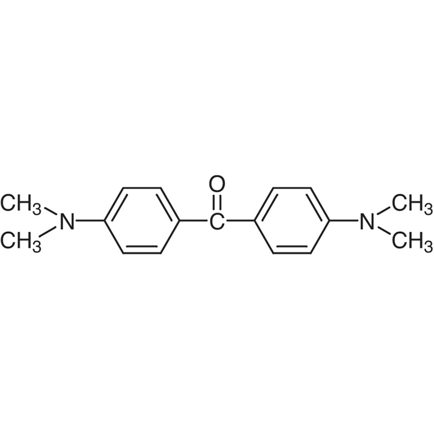 4,4&#39;-Bis(dimethylamino)benzophenone&gt;98.0%(GC)(T)25g