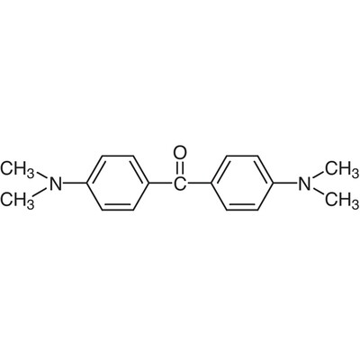 4,4&#39;-Bis(dimethylamino)benzophenone&gt;98.0%(GC)(T)25g