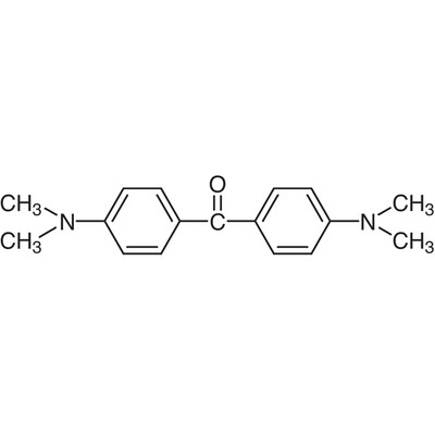 4,4&#39;-Bis(dimethylamino)benzophenone&gt;98.0%(GC)(T)100g