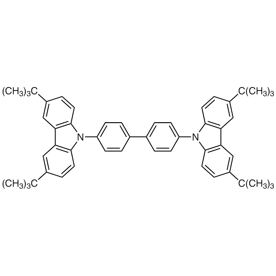 4,4&#39;-Bis(3,6-di-tert-butyl-9H-carbazol-9-yl)-1,1&#39;-biphenyl&gt;98.0%(HPLC)1g