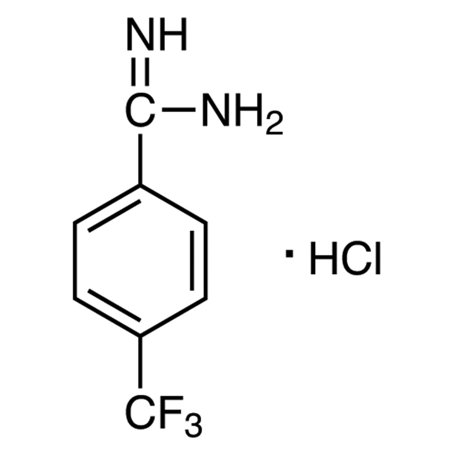 4-(Trifluoromethyl)benzamidine Hydrochloride>98.0%(HPLC)200mg