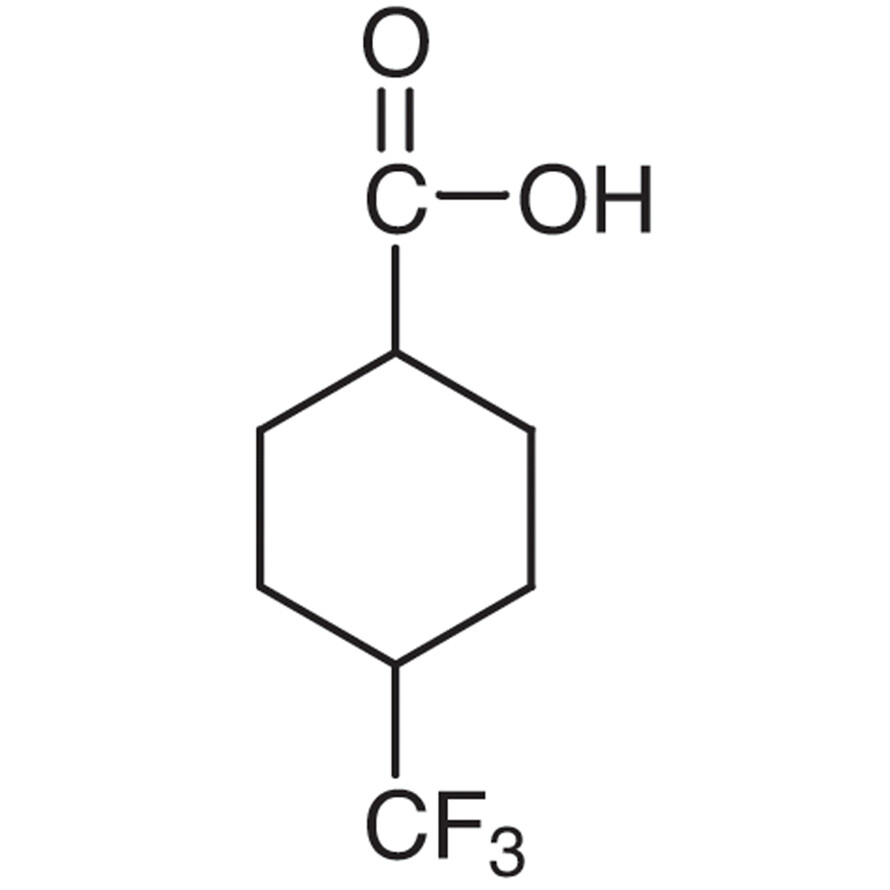 4-(Trifluoromethyl)cyclohexanecarboxylic Acid (cis- and trans- mixture)&gt;98.0%(GC)(T)1g