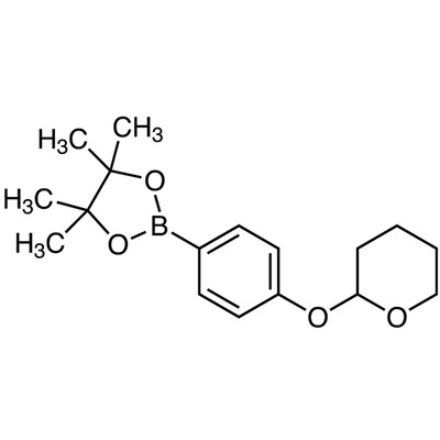 4,4,5,5-Tetramethyl-2-[4-[(tetrahydro-2H-pyran-2-yl)oxy]phenyl]-1,3,2-dioxaborolane&gt;98.0%(T)1g