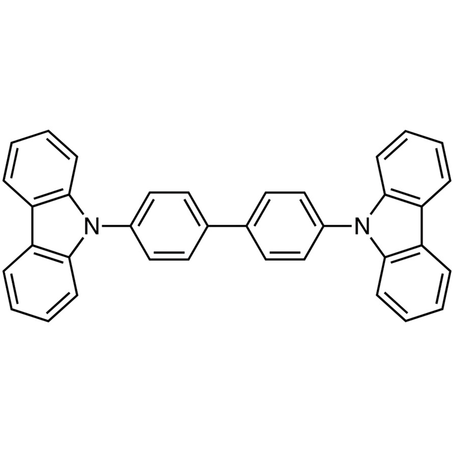 4,4&#39;-Bis(9H-carbazol-9-yl)biphenyl&gt;98.0%(HPLC)(N)1g