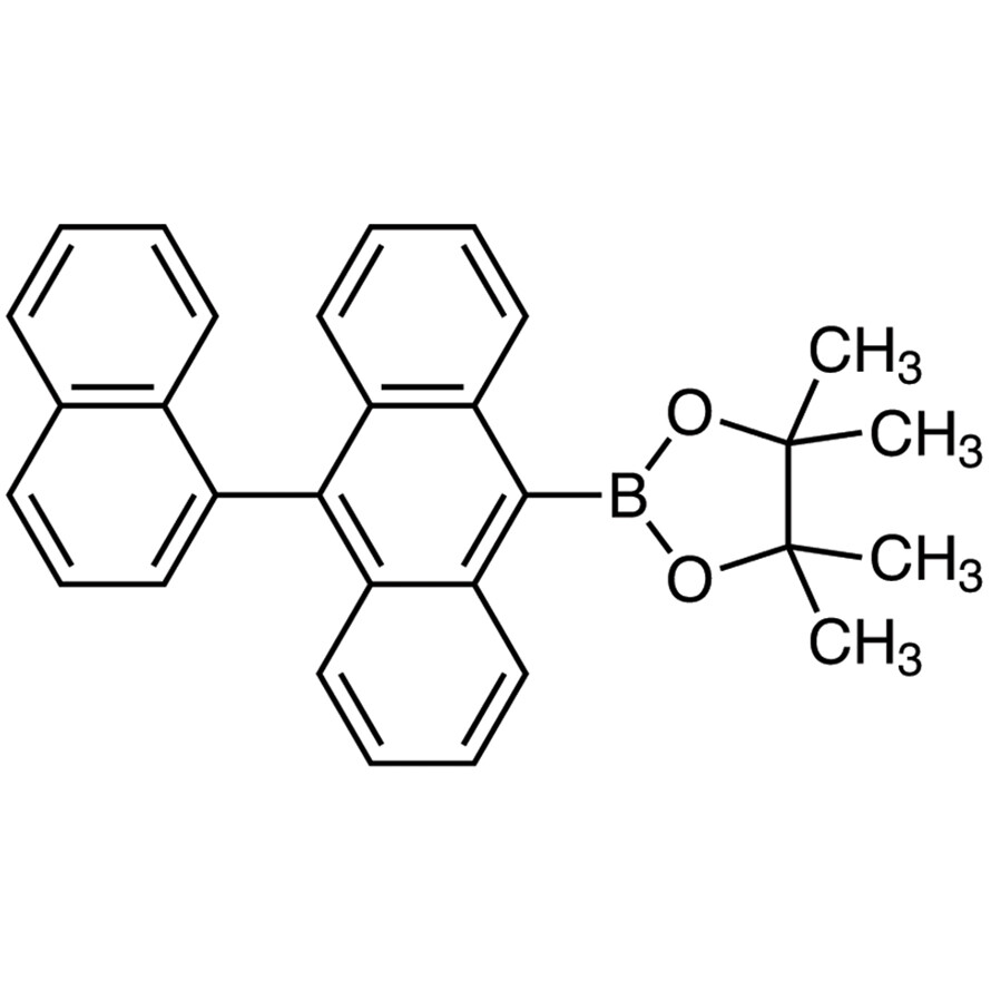 4,4,5,5-Tetramethyl-2-[10-(1-naphthyl)anthracen-9-yl]-1,3,2-dioxaborolane>97.0%(GC)5g