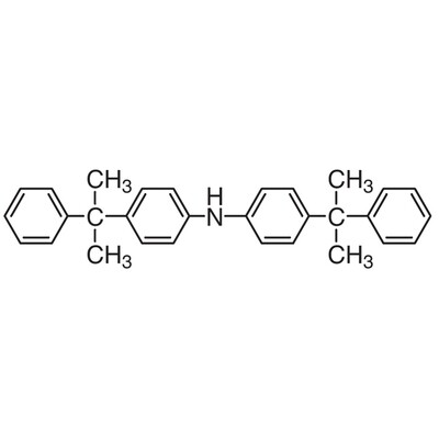 4,4&#39;-Bis(alpha,alpha-dimethylbenzyl)diphenylamine&gt;98.0%(GC)25g