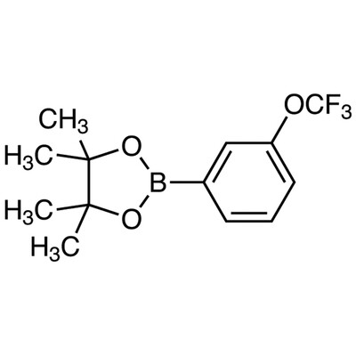 4,4,5,5-Tetramethyl-2-[3-(trifluoromethoxy)phenyl]-1,3,2-dioxaborolane&gt;98.0%(GC)(T)1g
