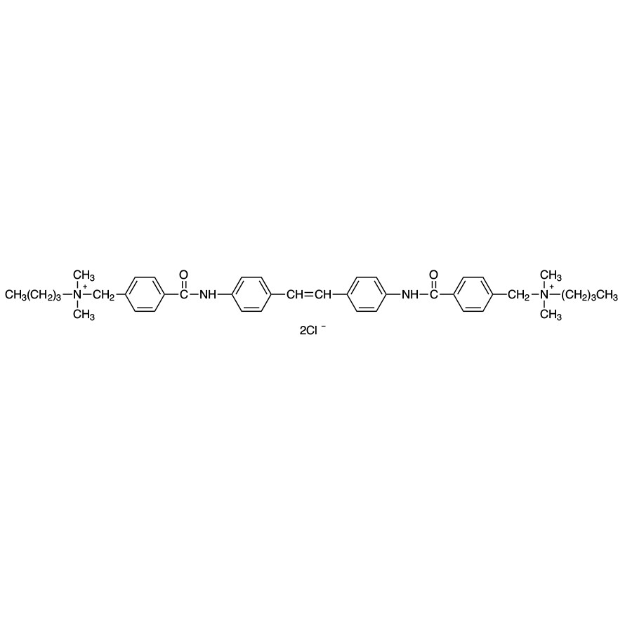 4,4&#39;-[1,2-Ethenediylbis(4,1-phenyleneiminocarbonyl)]bis(N-butyl-N,N-dimethylbenzenemethanaminium) Dichloride&gt;94.0%(T)1g