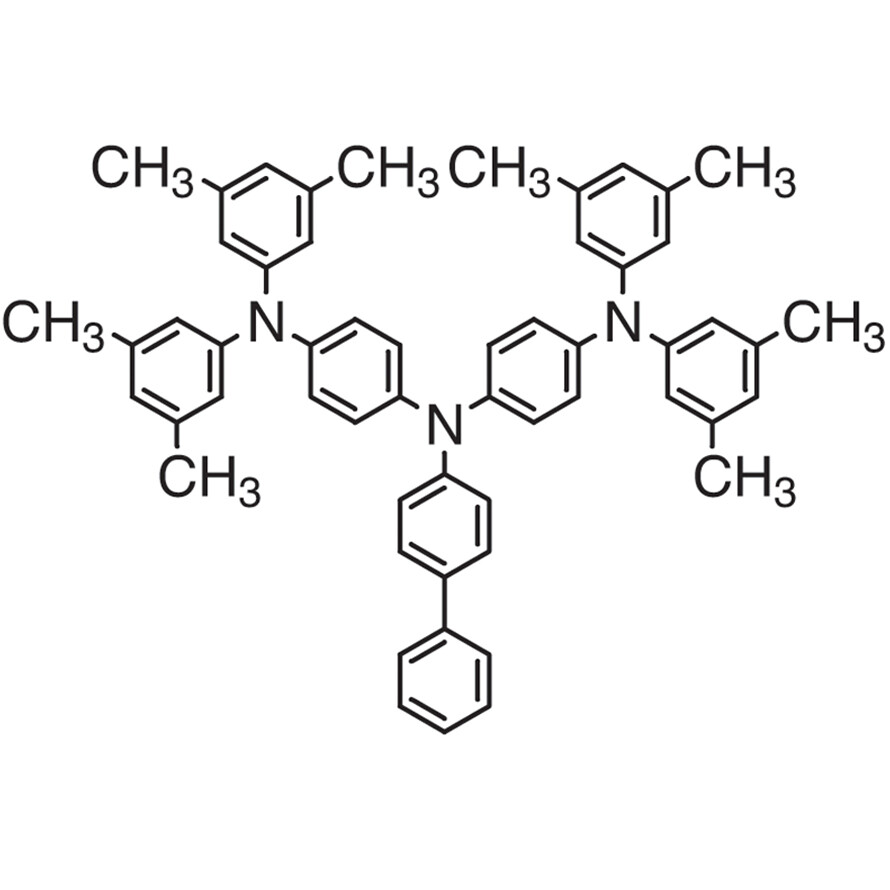 4,4'-Bis[di(3,5-xylyl)amino]-4''-phenyltriphenylamine>98.0%(HPLC)100mg