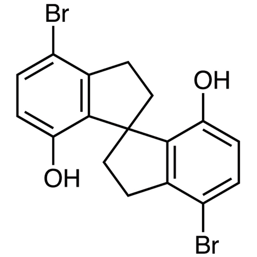 4,4&#39;-Dibromo-1,1&#39;-spirobiindane-7,7&#39;-diol&gt;98.0%(GC)1g