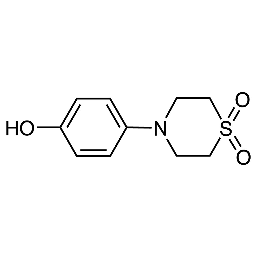 4-(4-Hydroxyphenyl)thiomorpholine 1,1-Dioxide&gt;98.0%(GC)(T)5g