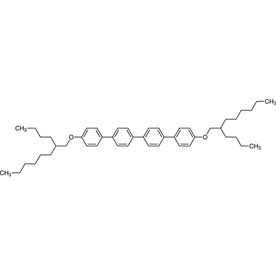 4,4&#39;&#39;&#39;-Bis(2-butyloctyloxy)-p-quaterphenyl&gt;98.0%(HPLC)200mg