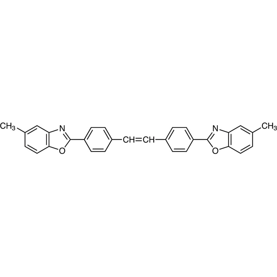 4,4&#39;-Bis(5-methyl-2-benzoxazolyl)stilbene (purified by sublimation)&gt;96.0%(HPLC)1g