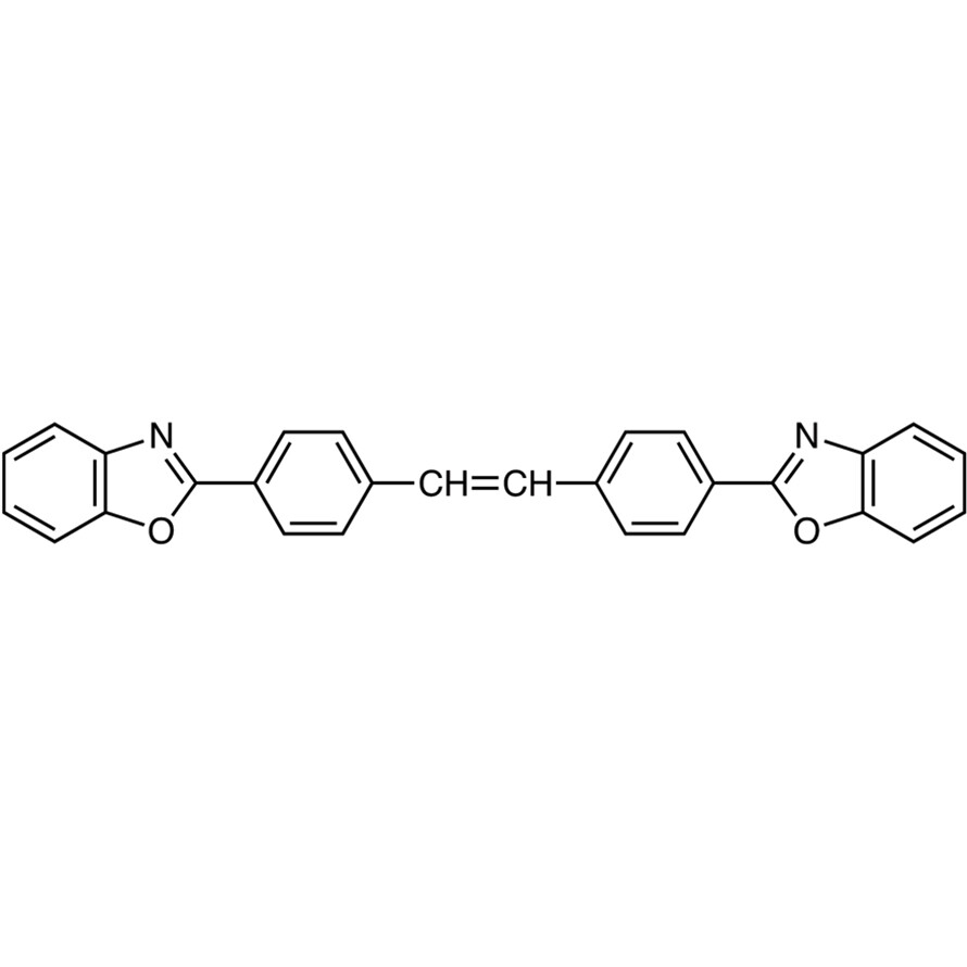 4,4&#39;-Bis(2-benzoxazolyl)stilbene&gt;97.0%(HPLC)(N)25g