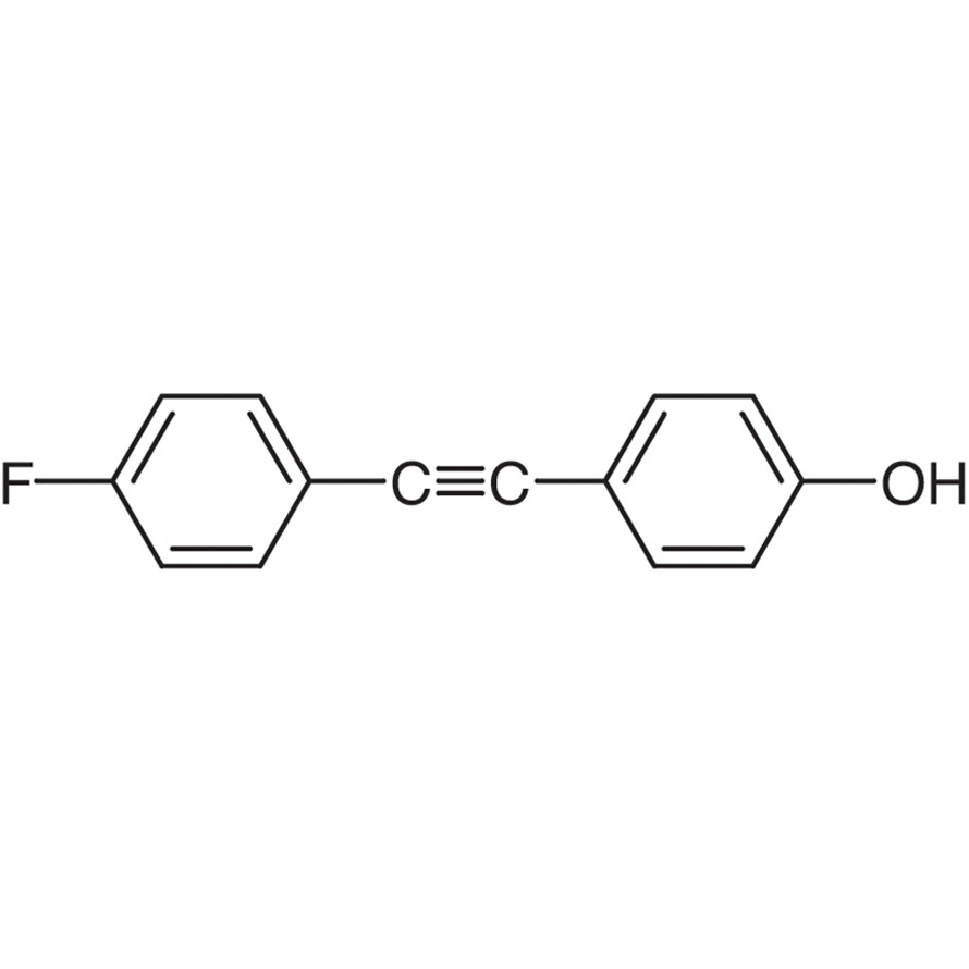 4-(4-Fluorophenylethynyl)phenol&gt;98.0%(GC)1g