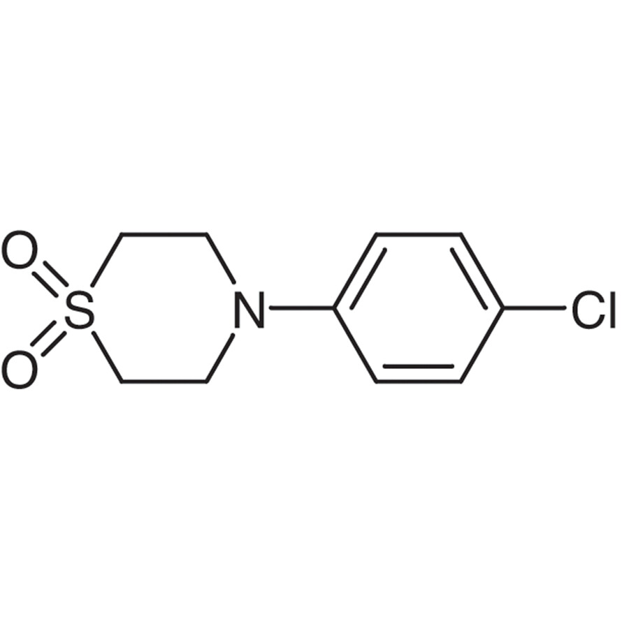 4-(4-Chlorophenyl)thiomorpholine 1,1-Dioxide&gt;98.0%(GC)(T)5g