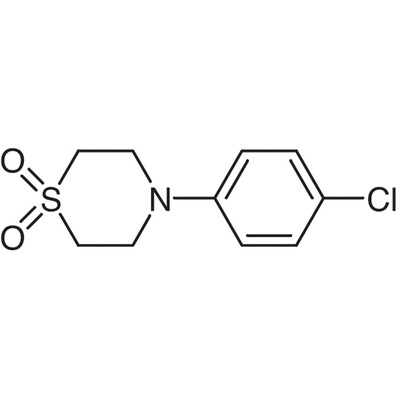 4-(4-Chlorophenyl)thiomorpholine 1,1-Dioxide&gt;98.0%(GC)(T)5g