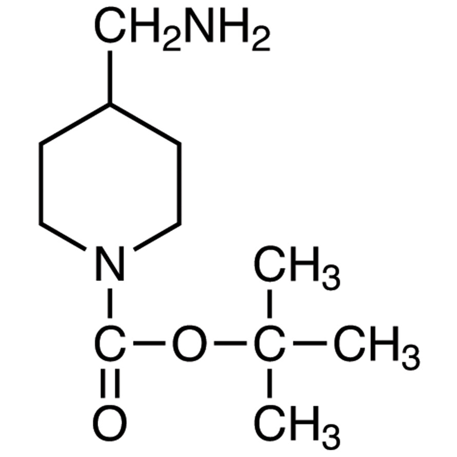 4-(Aminomethyl)-1-tert-butoxycarbonylpiperidine&gt;98.0%(GC)(T)5g