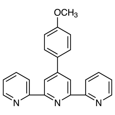 4&#39;-(4-Methoxyphenyl)-2,2&#39;:6&#39;,2&#39;&#39;-terpyridine&gt;97.0%(HPLC)(T)200mg