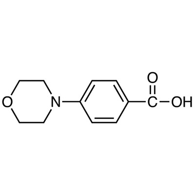 4-(4-Morpholinyl)benzoic Acid (contains 0.5% N,N-Dimethylformamide at maximum)&gt;98.0%(GC)(T)1g