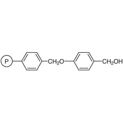 4-(Hydroxymethyl)phenoxymethyl Polystyrene Resin cross-linked with 1% DVB (200-400mesh) (0.5-1.0mmol/g)5g