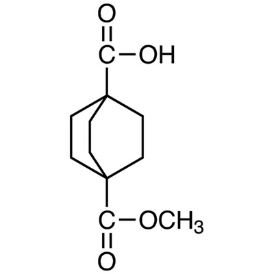 4-(Methoxycarbonyl)bicyclo[2.2.2]octan-1-carboxylic Acid&gt;98.0%(GC)(T)1g