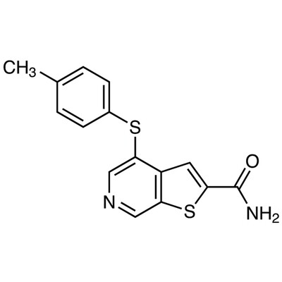 4-(p-Tolylthio)thieno[2,3-c]pyridine-2-carboxamide&gt;95.0%(HPLC)100mg