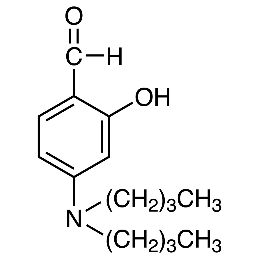 4-(Dibutylamino)salicylaldehyde>96.0%(GC)5g