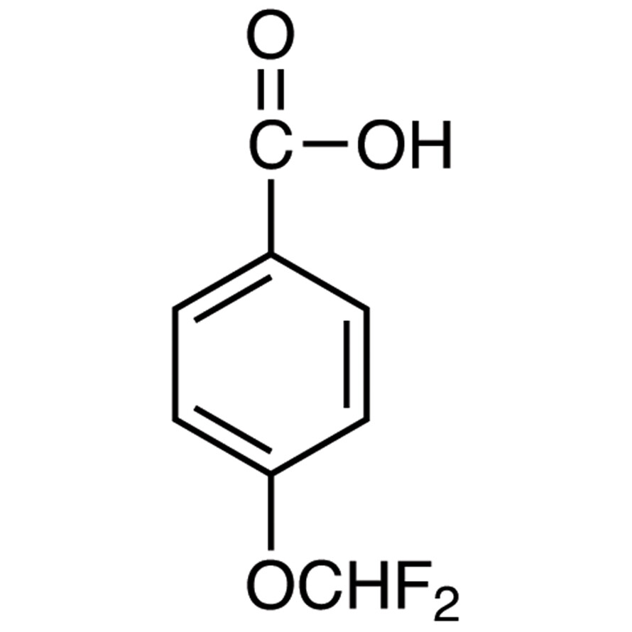 4-(Difluoromethoxy)benzoic Acid&gt;98.0%(GC)(T)5g