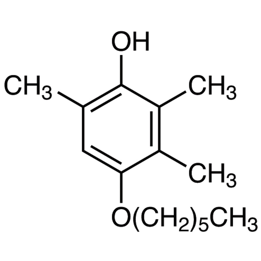 4-(Hexyloxy)-2,3,6-trimethylphenol>95.0%(GC)50mg