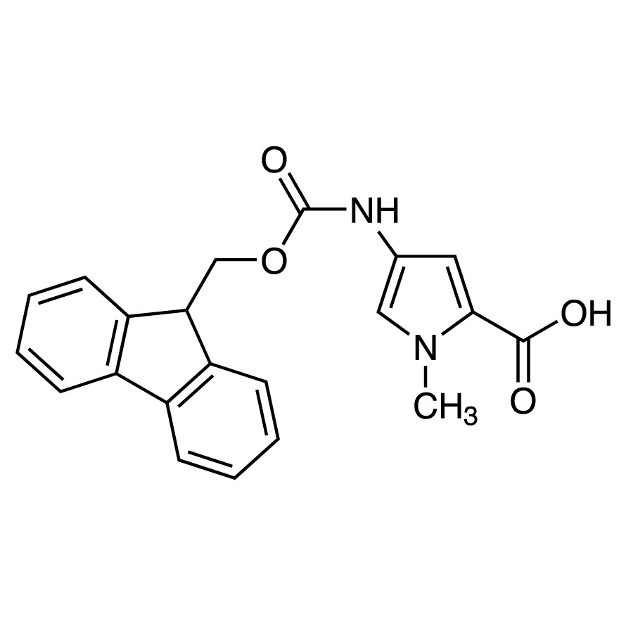 4-(Fmoc-amino)-1-methyl-1H-pyrrole-2-carboxylic Acid>97.0%(HPLC)(T)1g