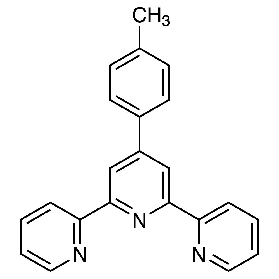 4'-(p-Tolyl)-2,2':6',2''-terpyridine>98.0%(HPLC)(T)1g