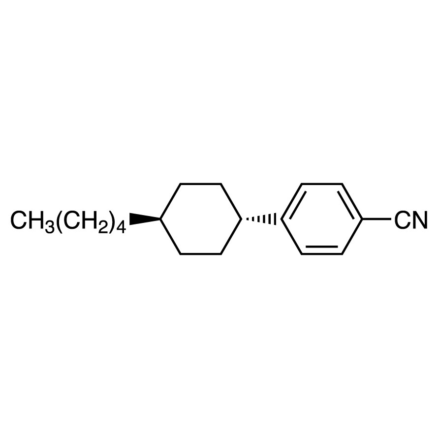 4-(trans-4-Amylcyclohexyl)benzonitrile>98.0%(GC)5g