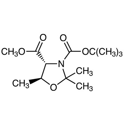 3-tert-Butyl 4-Methyl (4R,5S)-2,2,5-Trimethyloxazolidine-3,4-dicarboxylate&gt;96.0%(GC)1g