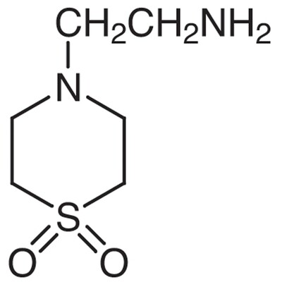 4-(2-Aminoethyl)thiomorpholine 1,1-Dioxide&gt;97.0%(GC)(T)1g